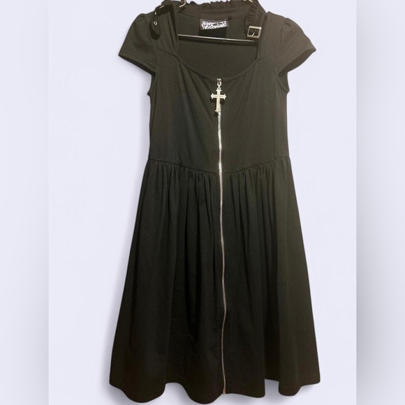 COPY - Killstar - *DEADSTOCK* Lucinda Zippered Dress - Picture 2 of 3